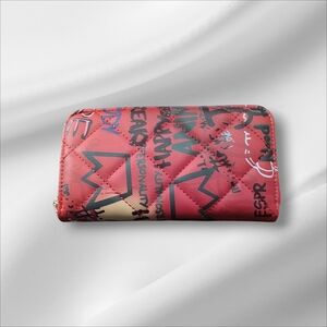 Stylish Red Graphic Women's Wallet